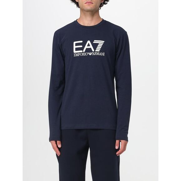 Ea7 T-Shirt Men Blue